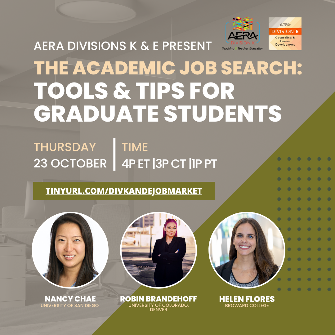 2025 Div K Academic Job Search Webinar